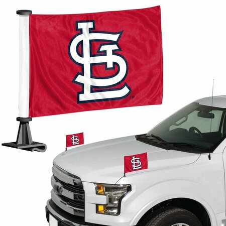 TEAM PROMARK St. Louis Cardinals Flag Set 2 Piece Ambassador Style 8162089827
